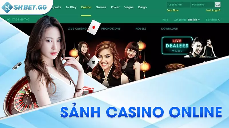 Sảnh casino online