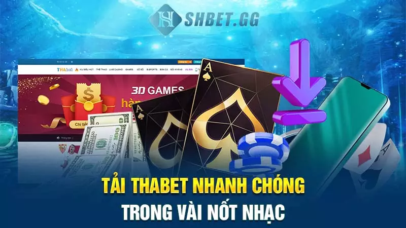 Tải Thabet nhanh chóng trong vài nốt nhạc